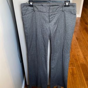 Mossimo Stretch Gray Dress Pants, Size 6